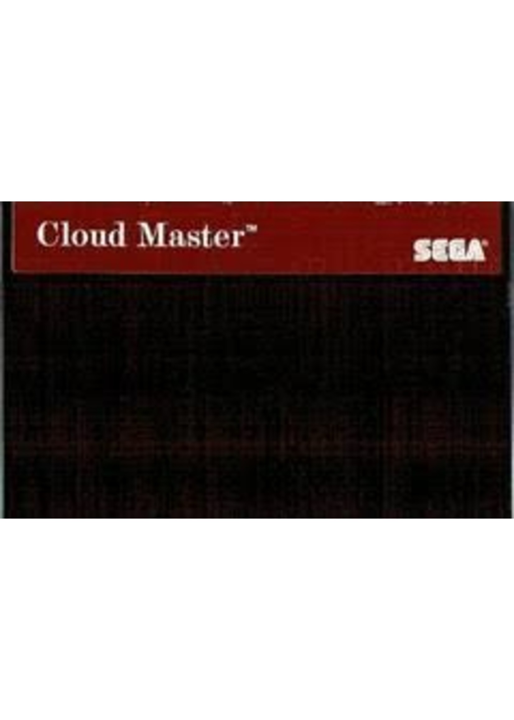 Sega Master System Cloud Master
