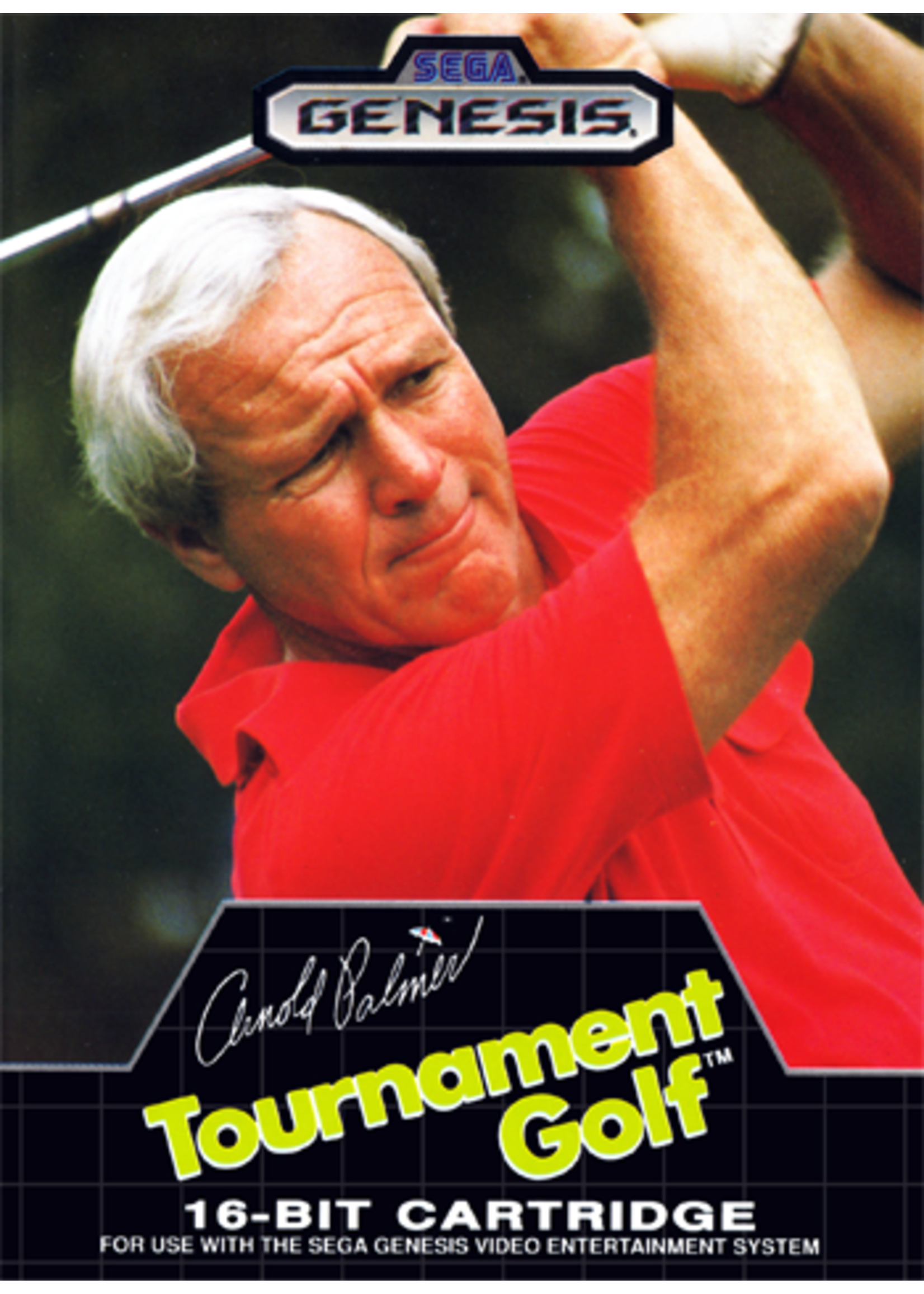 Sega Genesis Arnold Palmer Tournament Golf