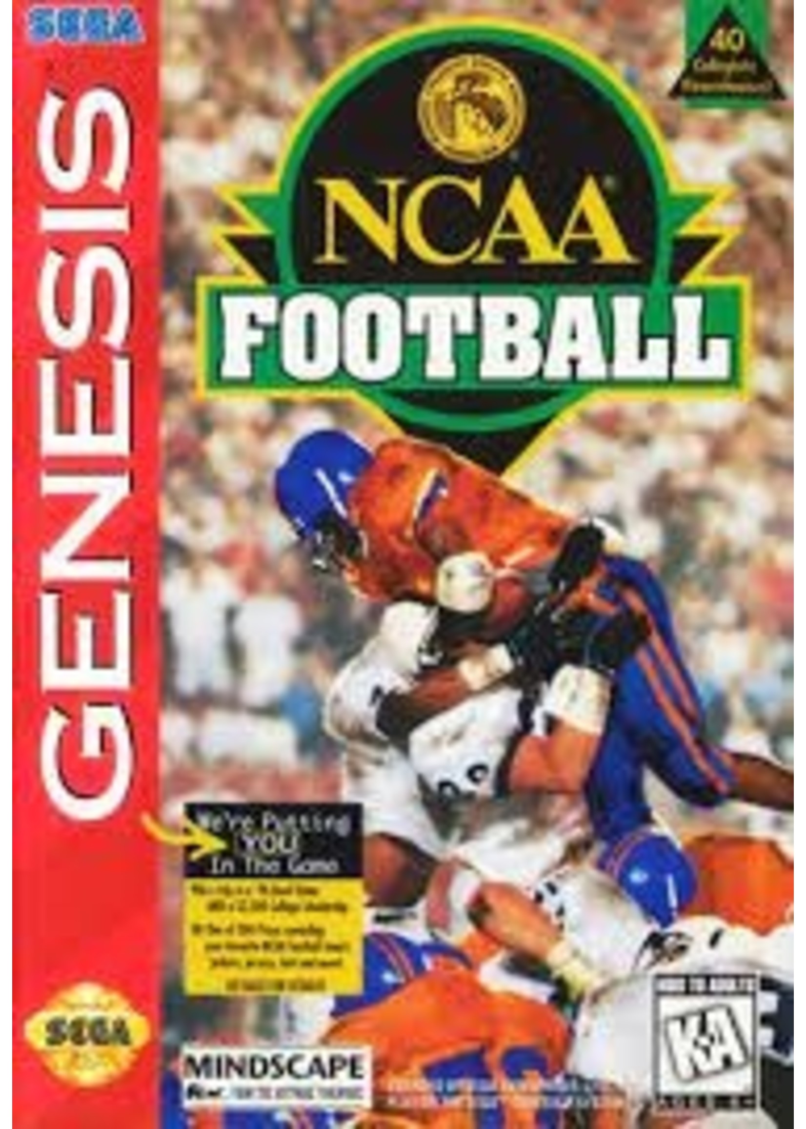 Sega Genesis NCAA Football