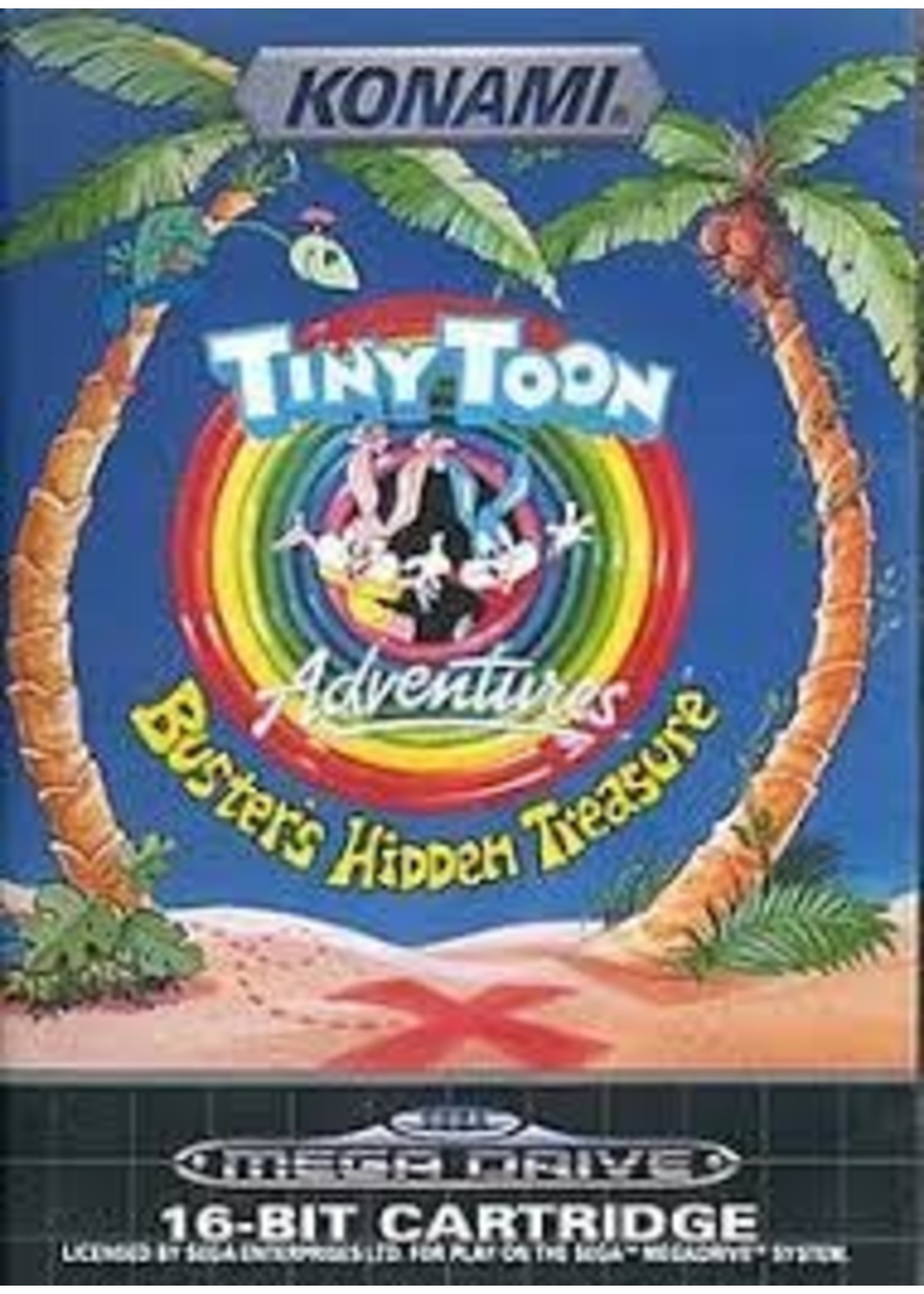 Sega Genesis Tiny Toon Adventures Buster's Hidden Treasure