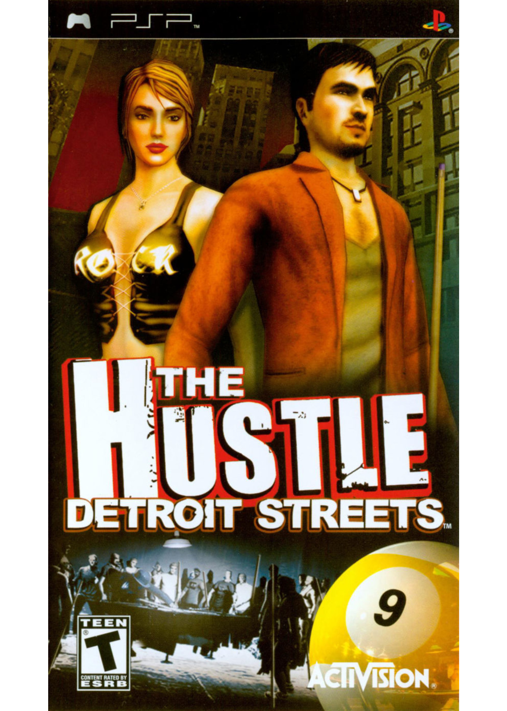 Sony Playstation Portable (PSP) Hustle Detroit Streets