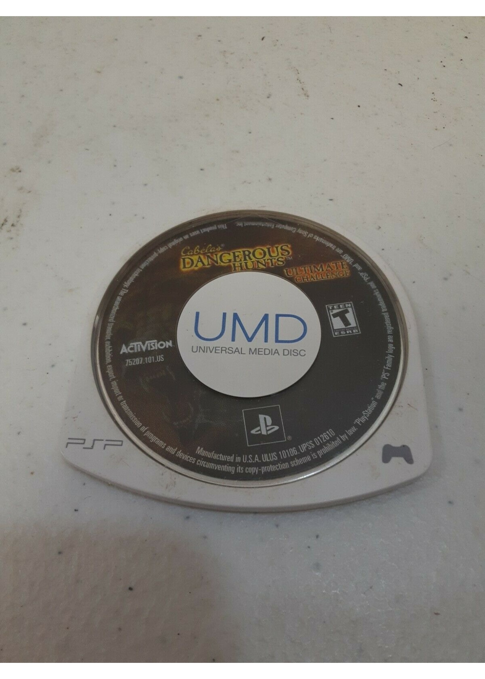 Sony Playstation Portable (PSP) Cabela's Dangerous Hunts Ultimate Challenge - (Game Only)