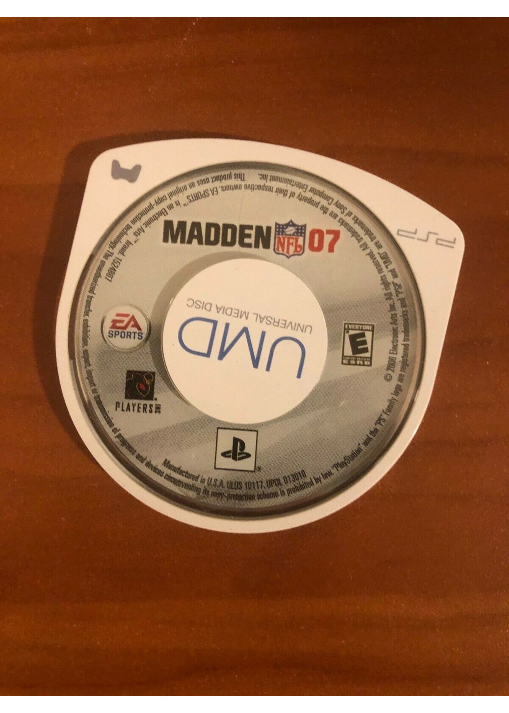 Madden NFL 06, Sony PSP UMD Game Complete