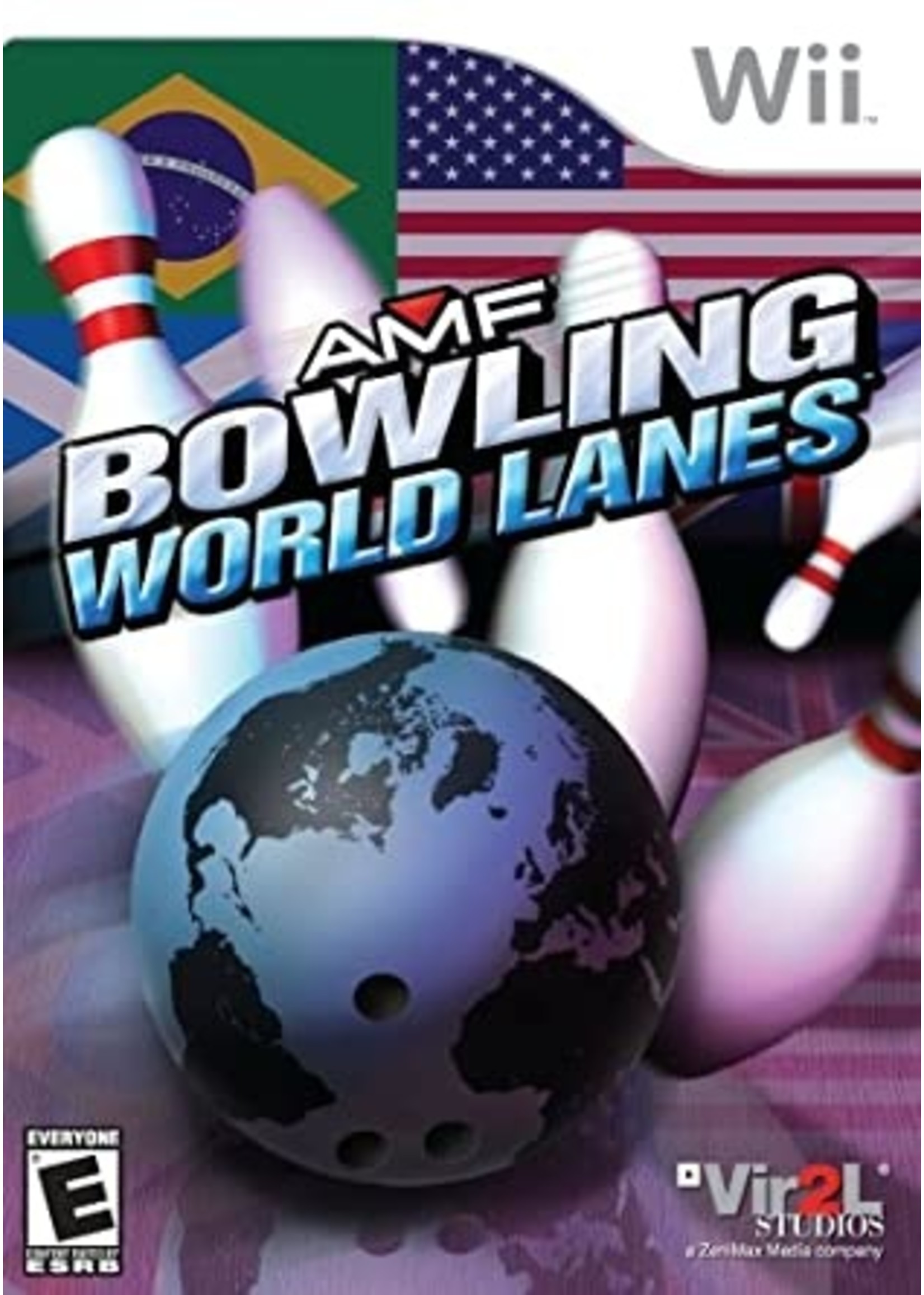 Nintendo Wii AMF Bowling World Lanes