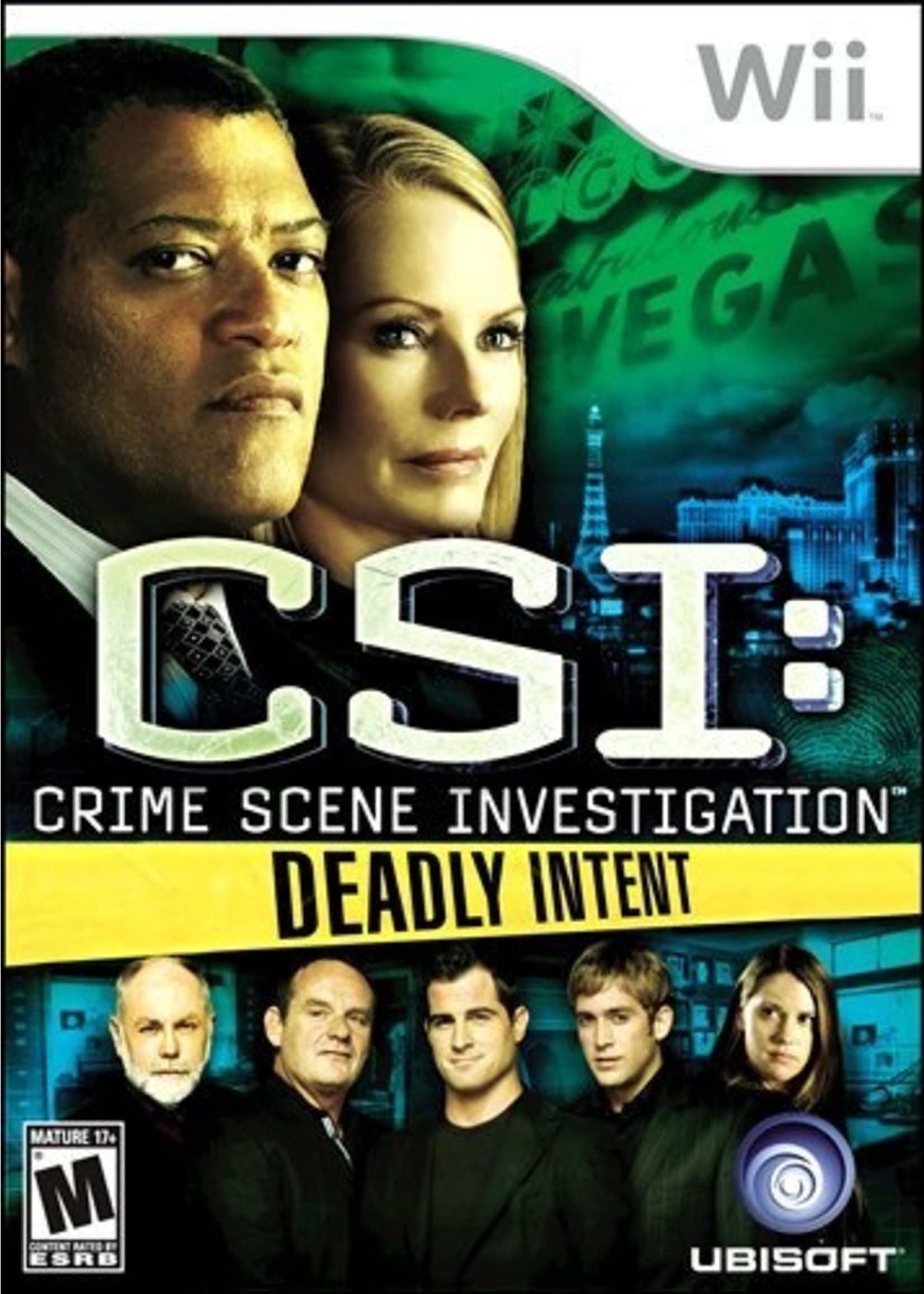 Nintendo Wii CSI: Crime Scene Investigation: Deadly Intent