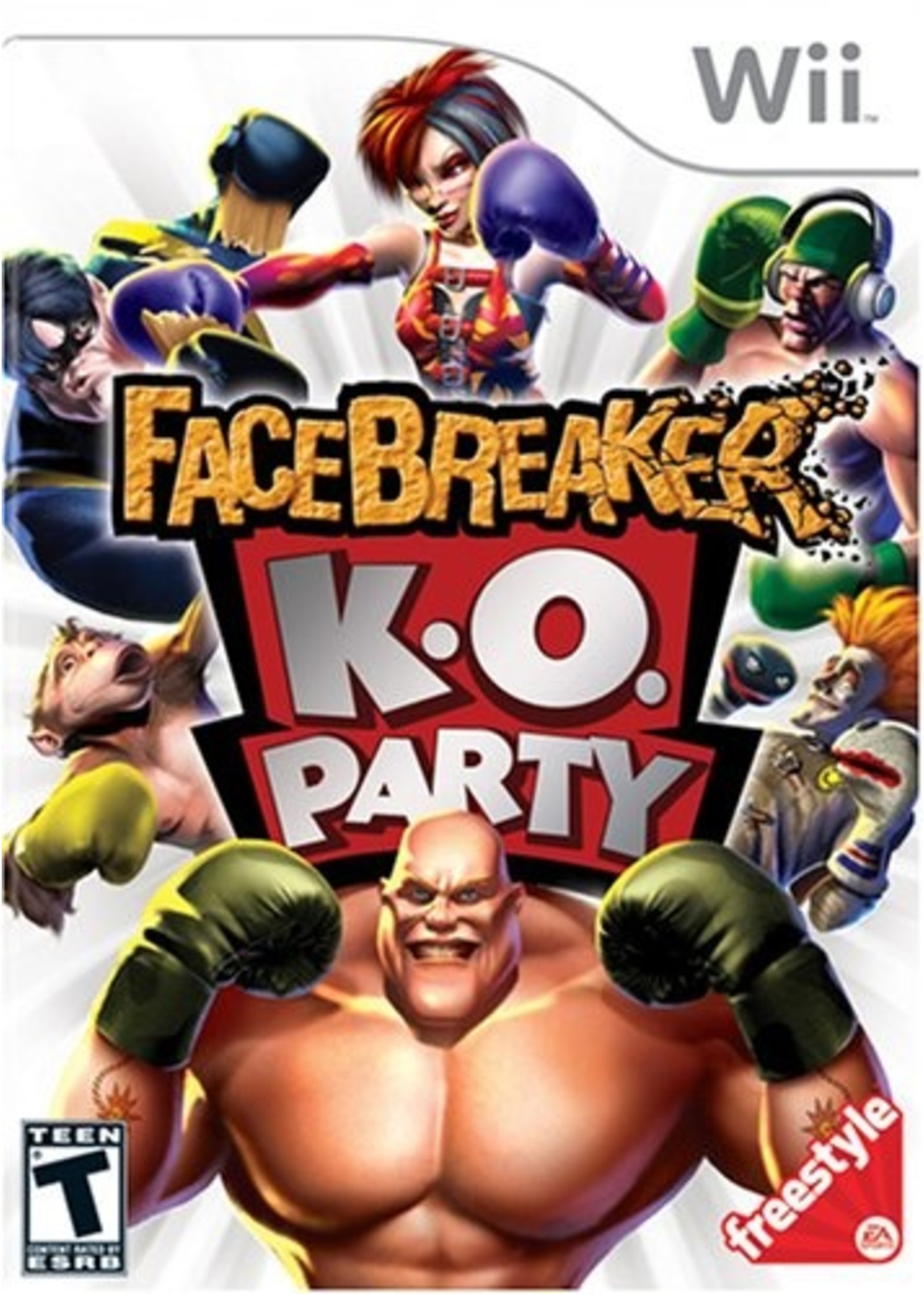 Nintendo Wii FaceBreaker K.O. Party