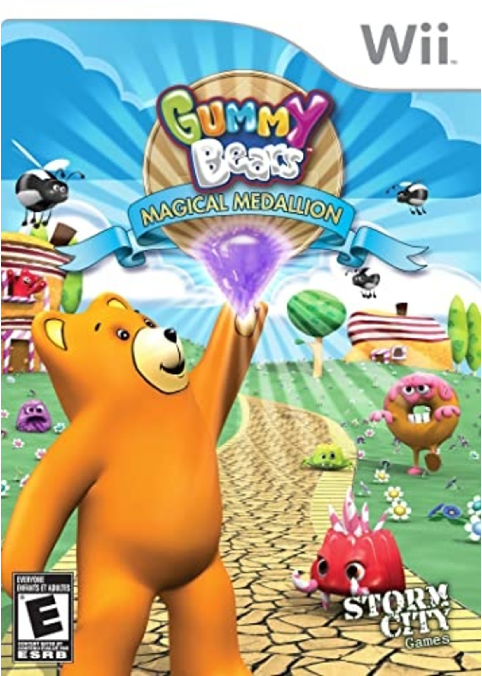 Nintendo Wii Gummy Bears Magic Medallion