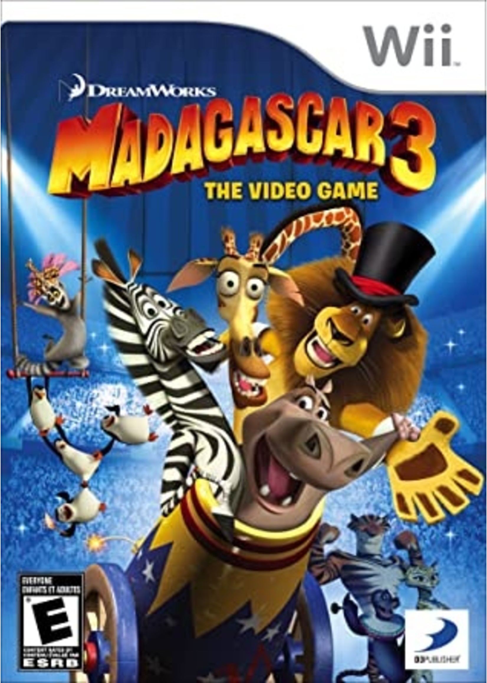 Nintendo Wii Madagascar 3