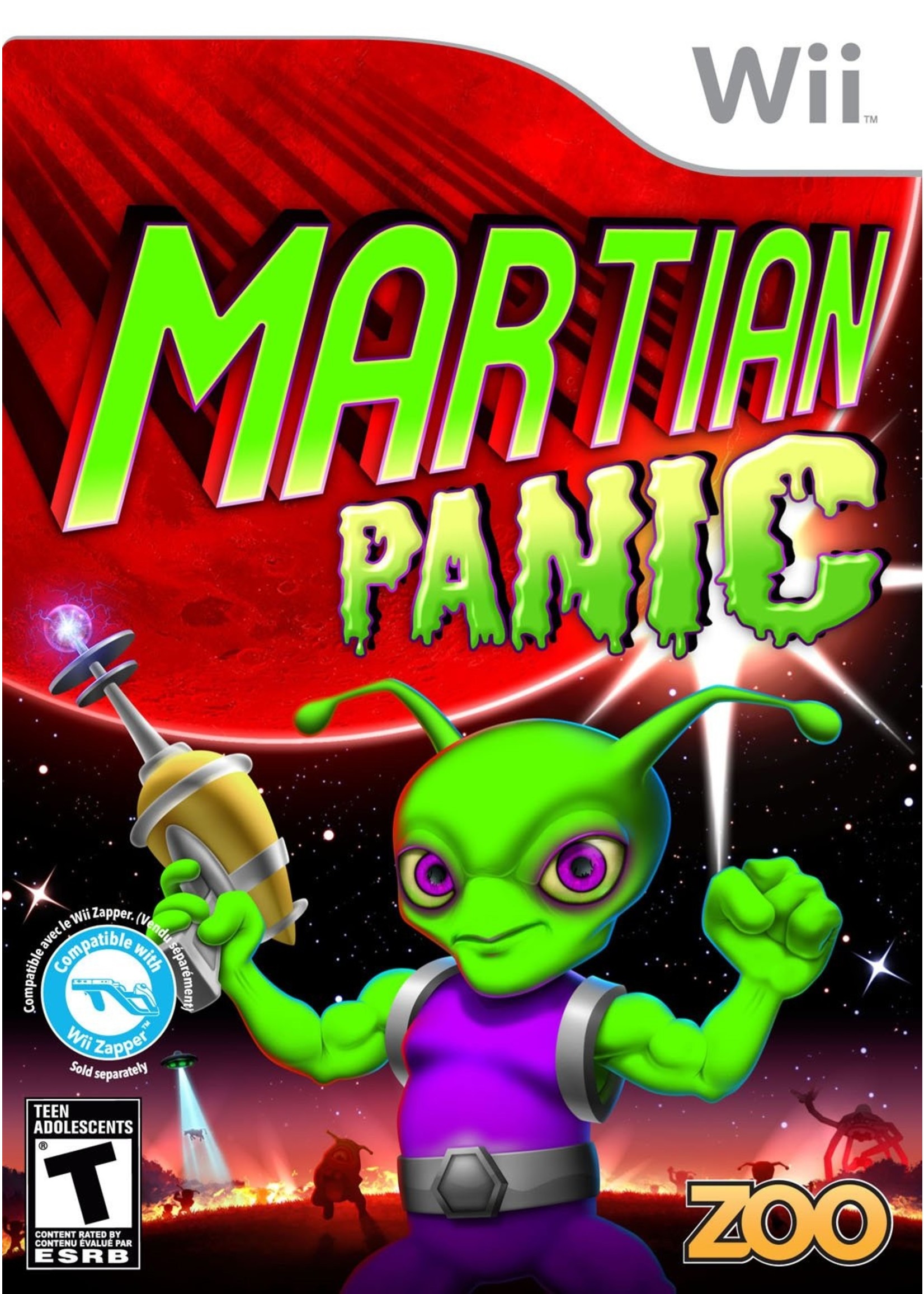 Nintendo Wii Martian Panic
