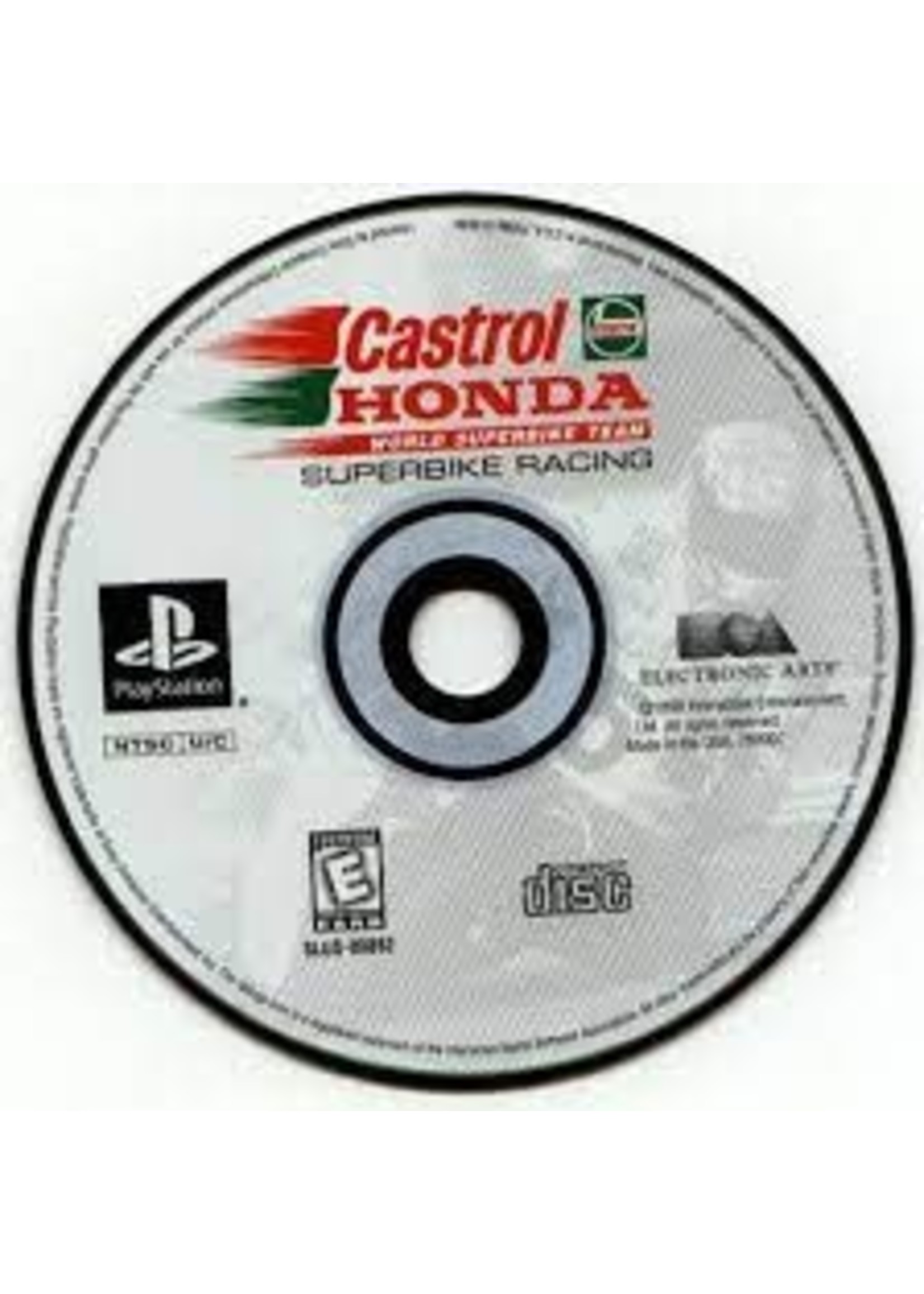 Sony Playstation 1 (PS1) Castrol Honda Superbike Racing - Print