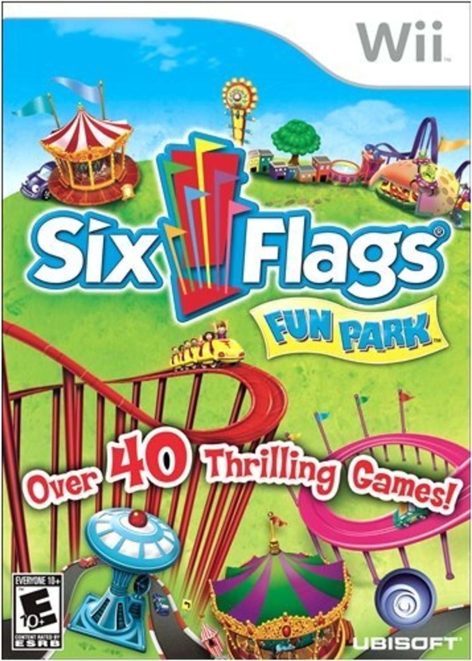 Nintendo Wii Six Flags Fun Park
