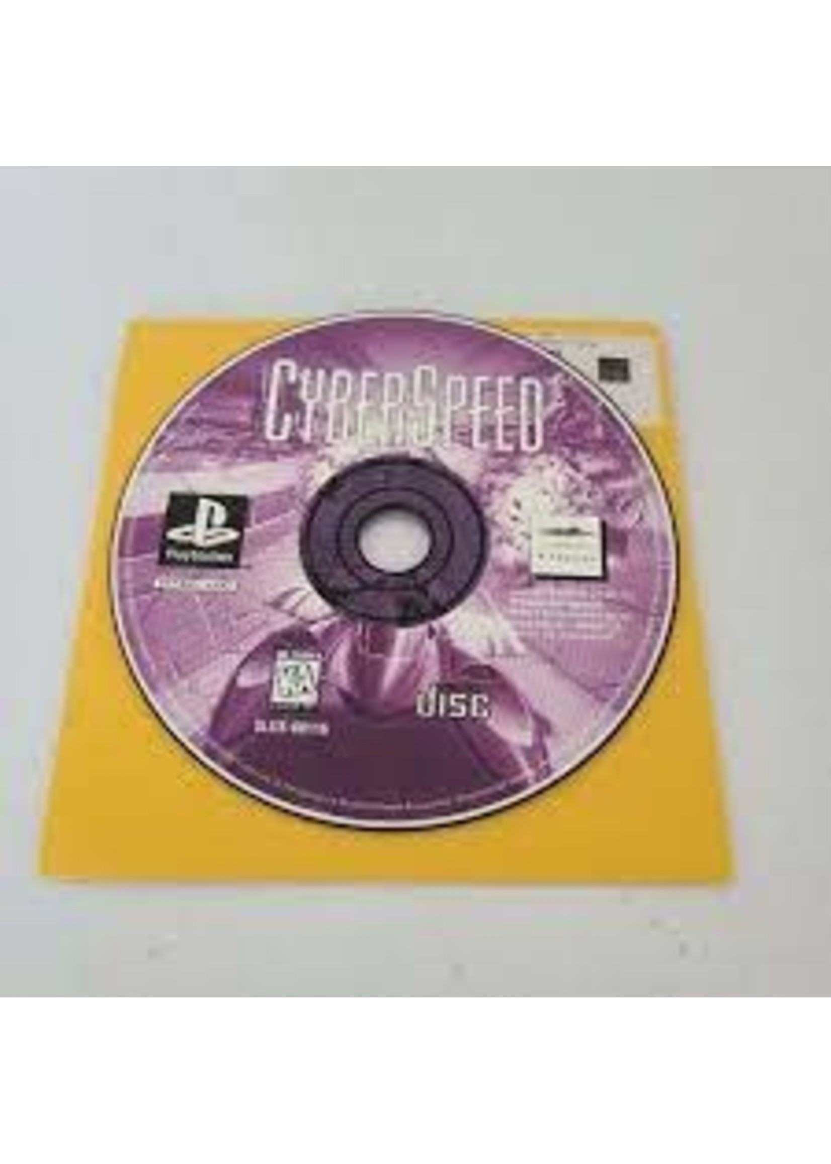 Sony Playstation 1 (PS1) CyberSpeed - Print
