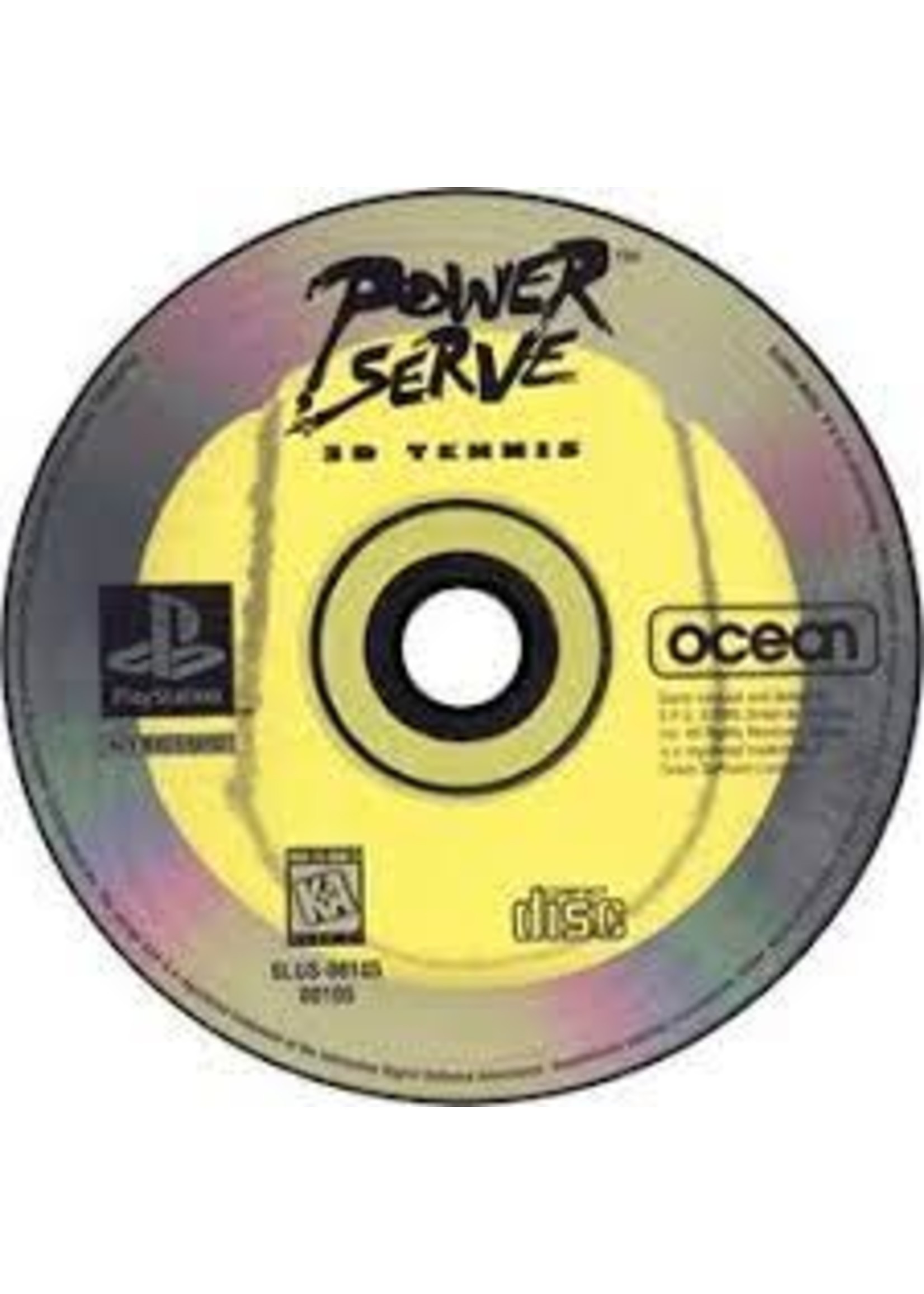 Sony Playstation 1 (PS1) Power Serve Tennis - Print