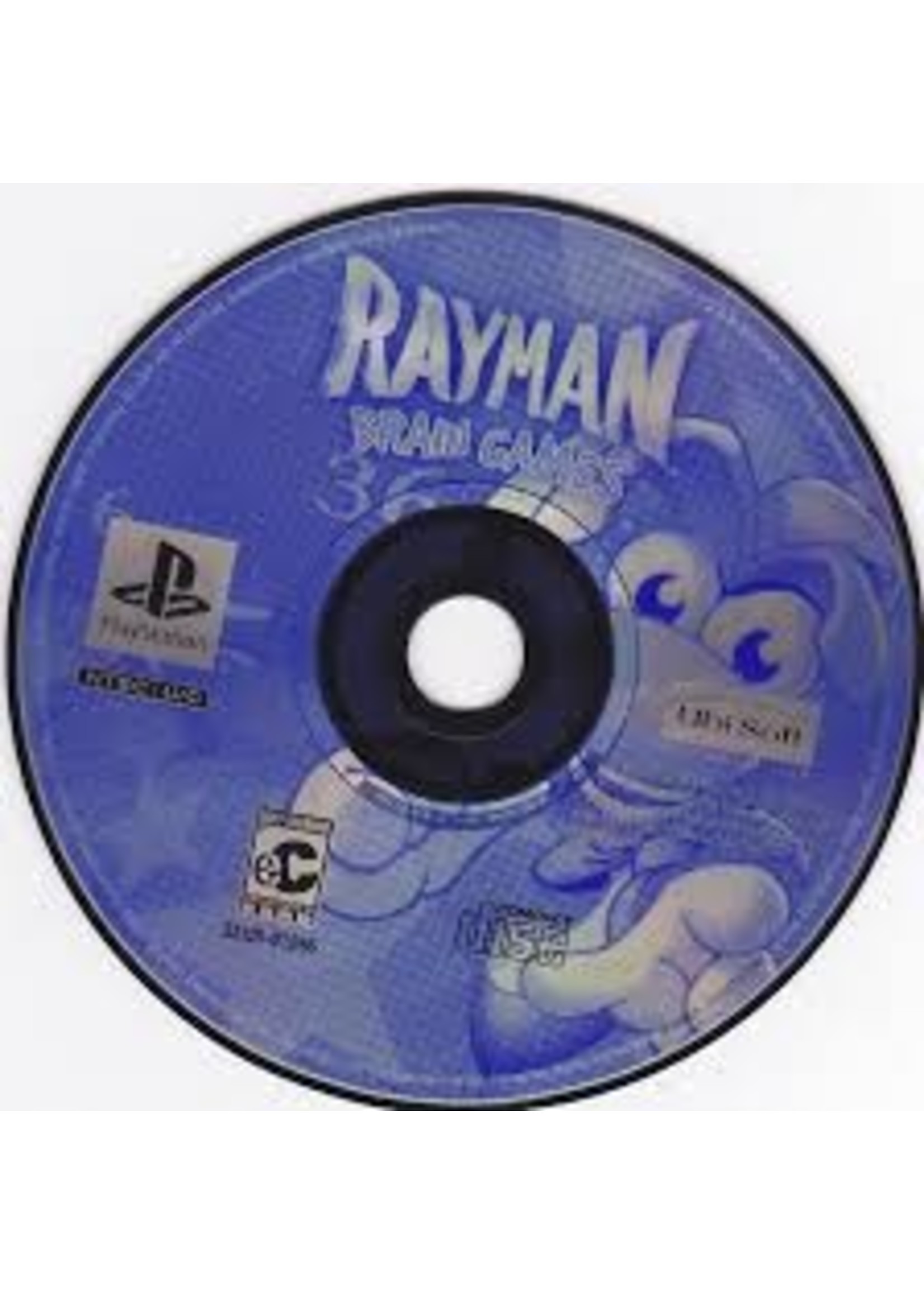 Sony Playstation 1 (PS1) Rayman Brain Games - Print