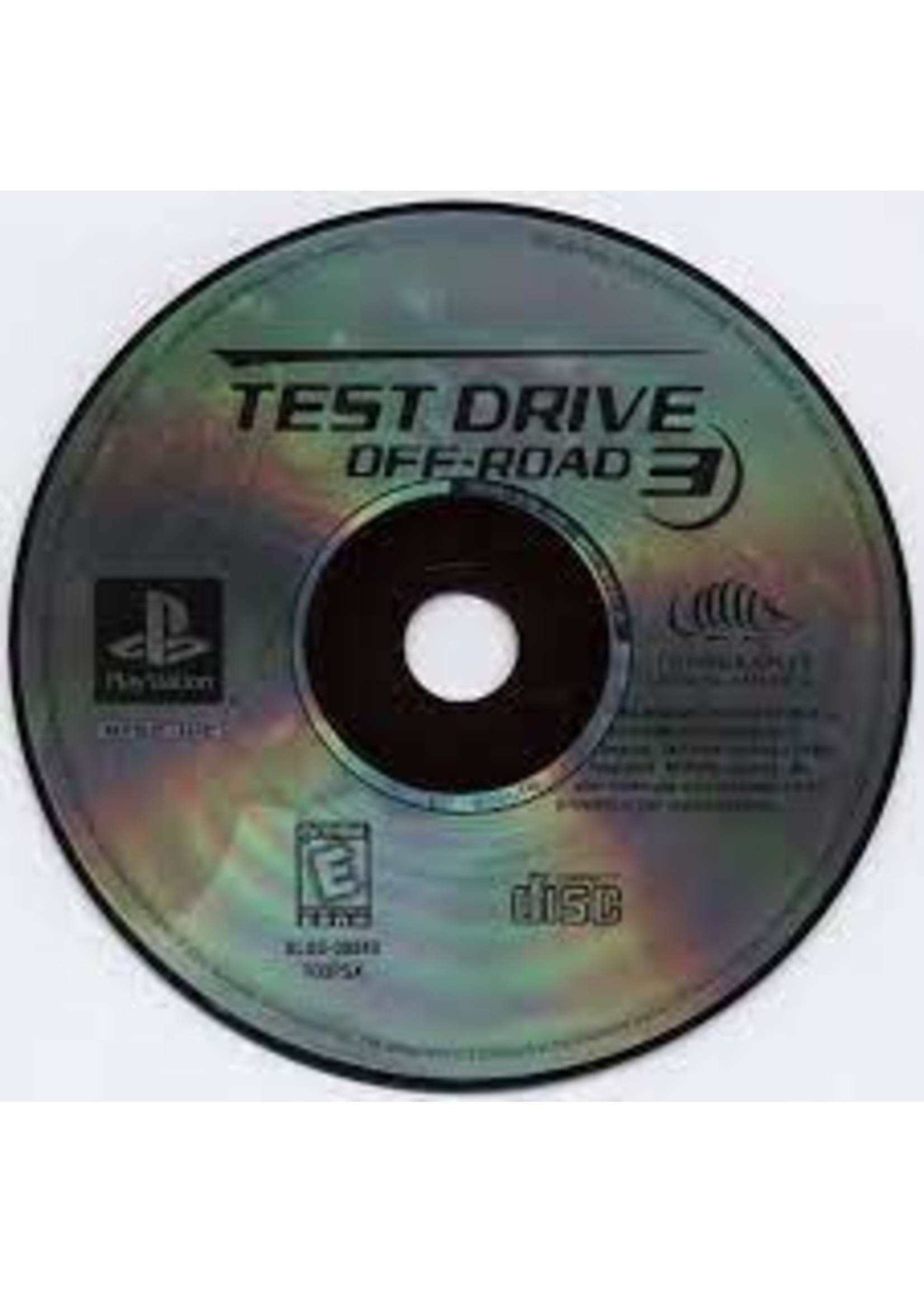 Sony Playstation 1 (PS1) Test Drive Off Road 3 - Print