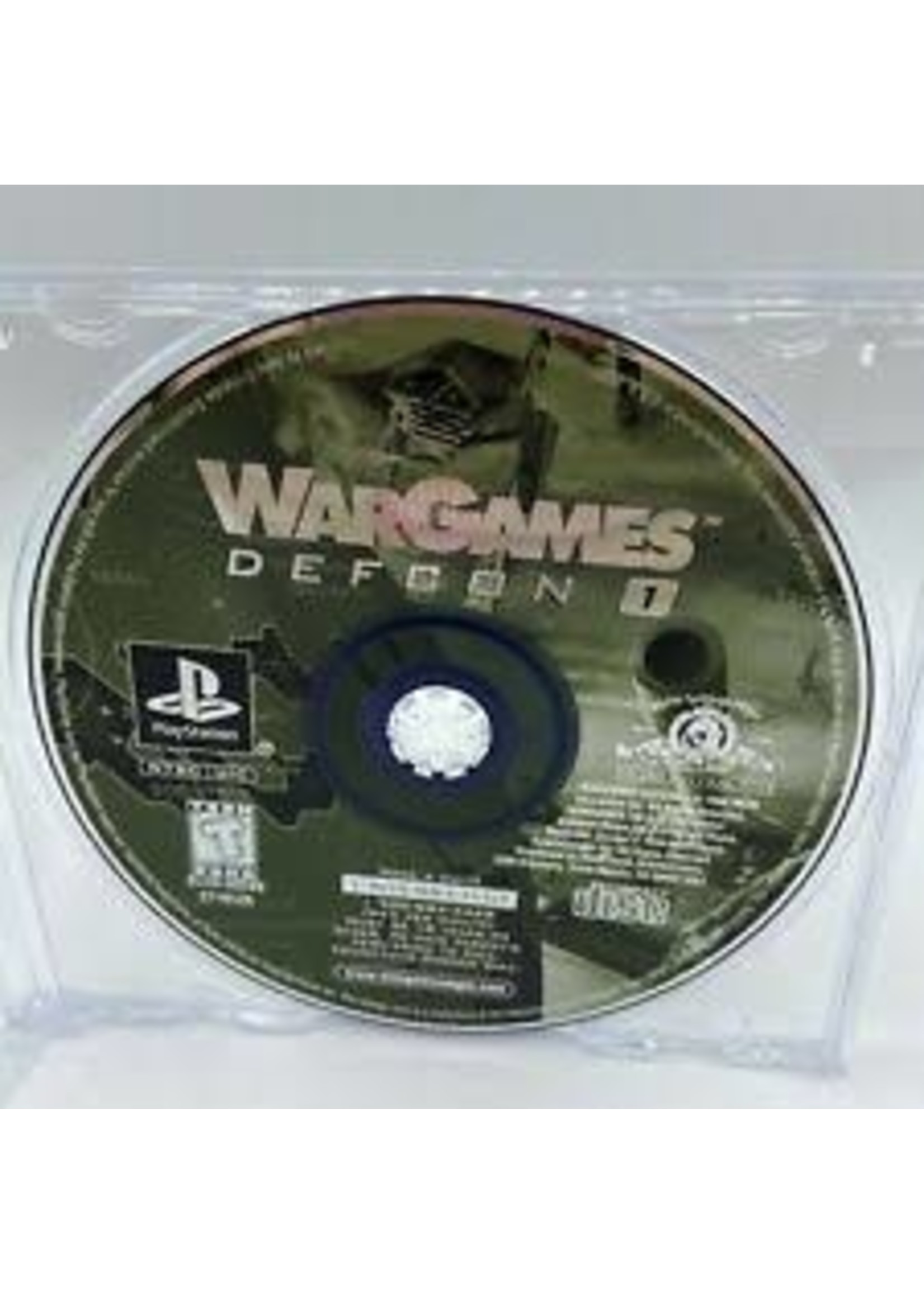Sony Playstation 1 (PS1) War Games Defcon 1 - Print
