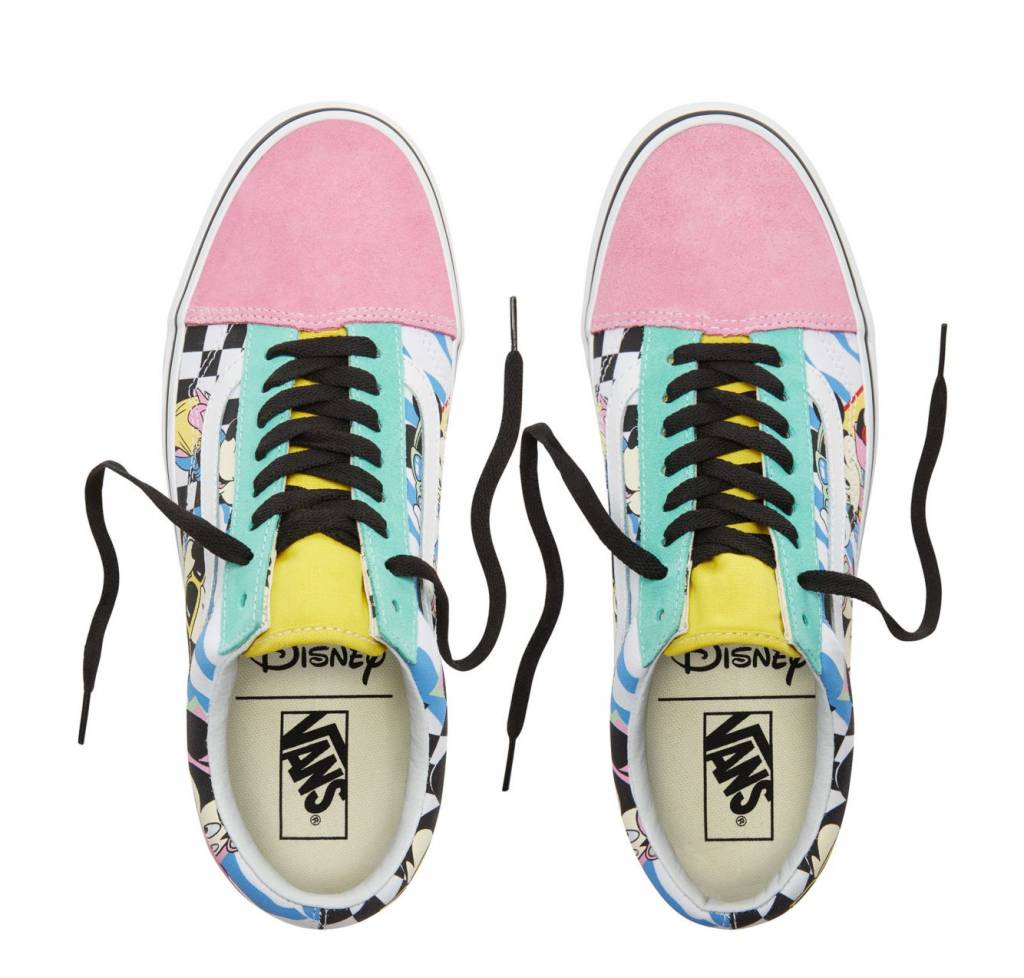 disney x vans 80's mickey old skool