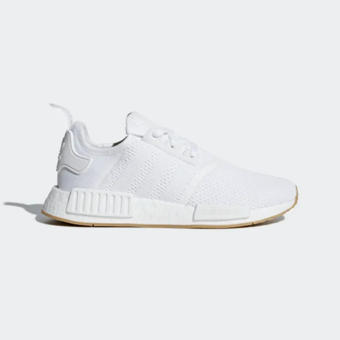 white and gum nmd