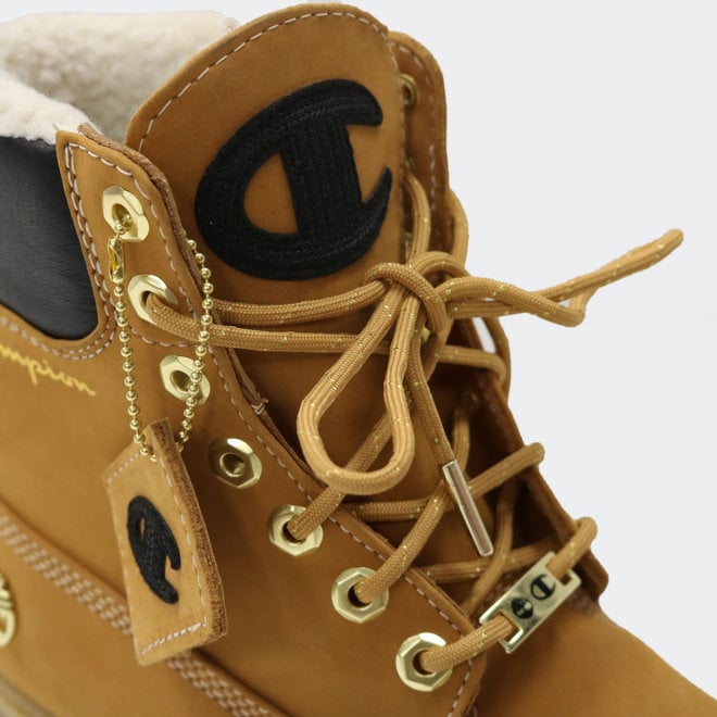 timberland x champion wheat