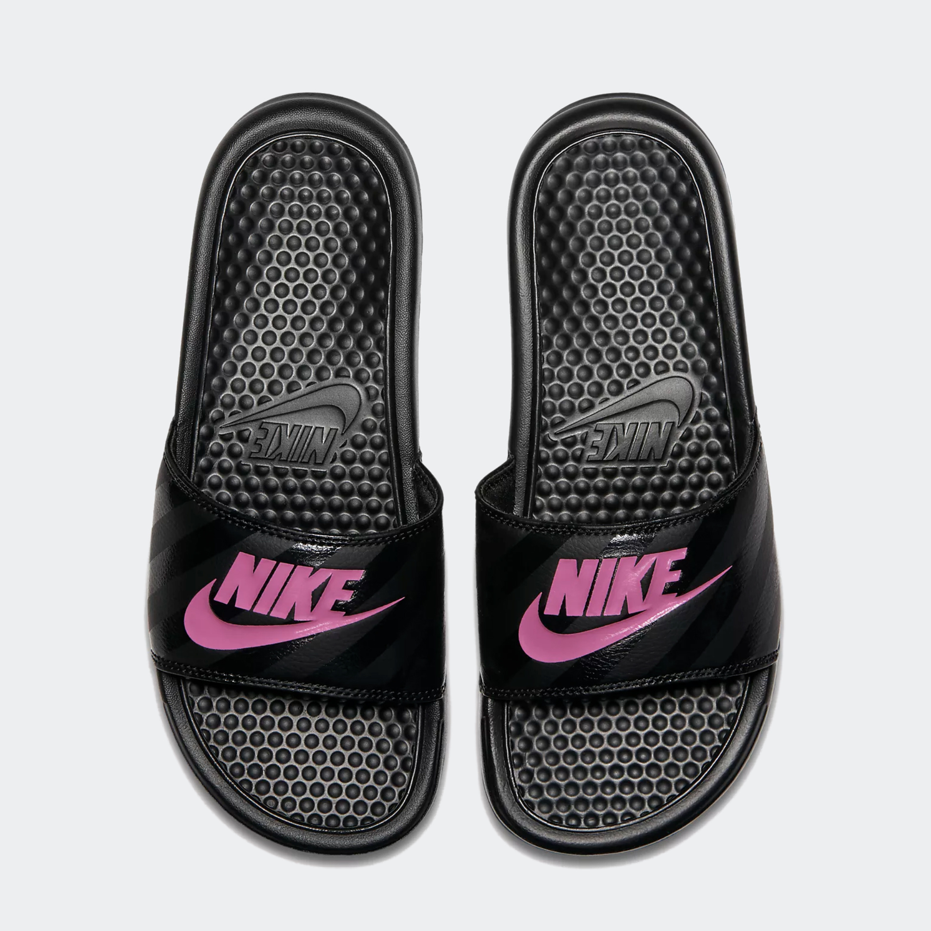 Nike - Womens Benassi JDI (343881) 061 Black/Vivid Pink - Sam