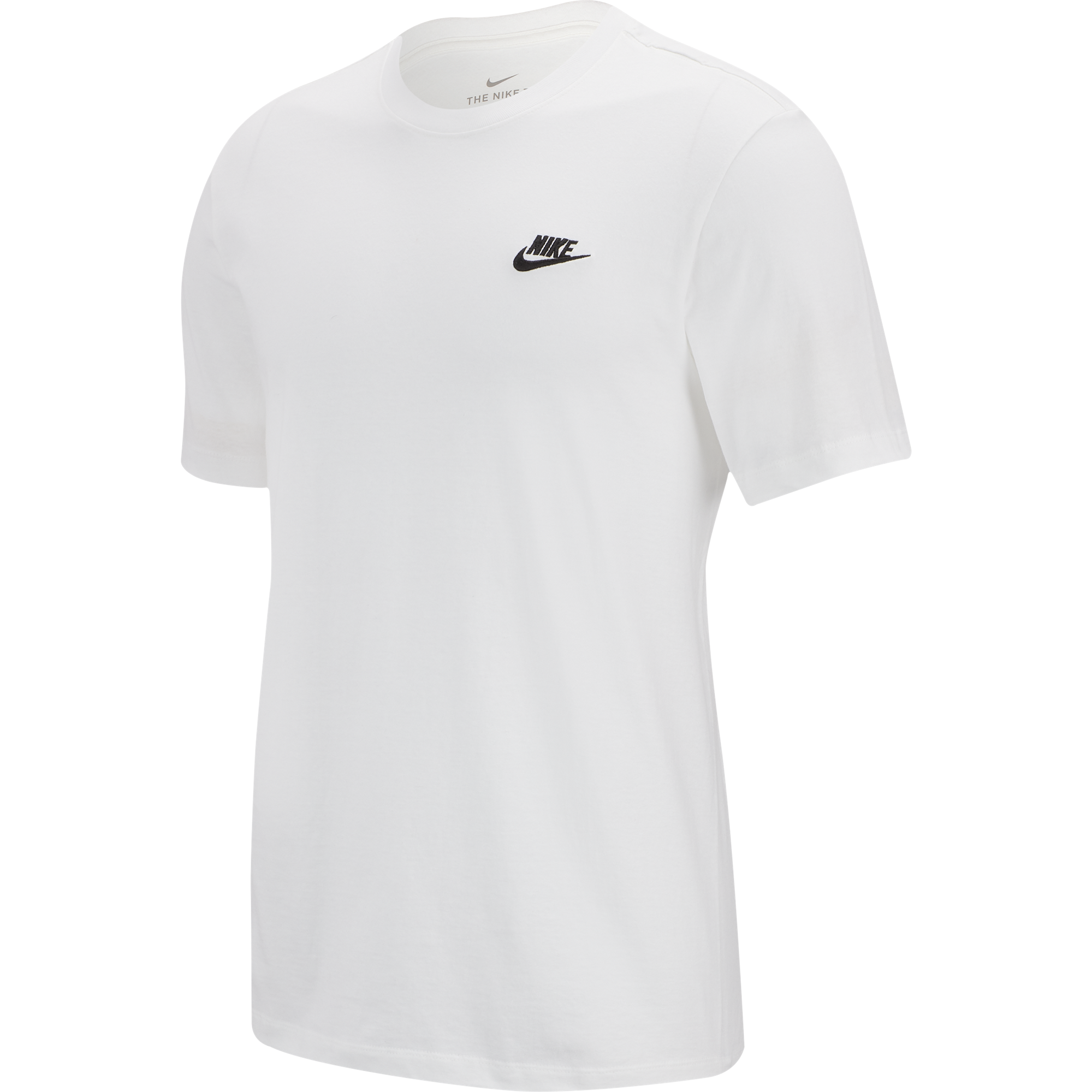 Nike Mens T-shirt White/Black AR4997-101 - Energy Store