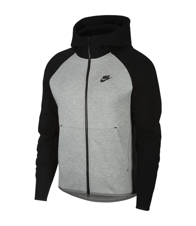 Gray nike tech fleece hoodie new arrivals