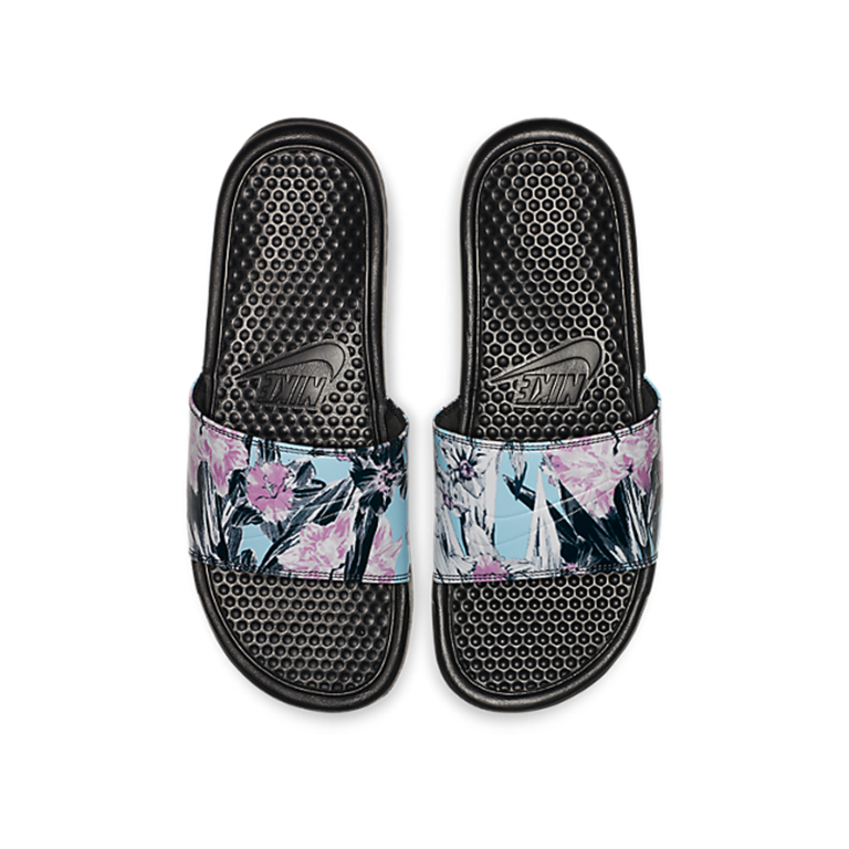 floral slides nike