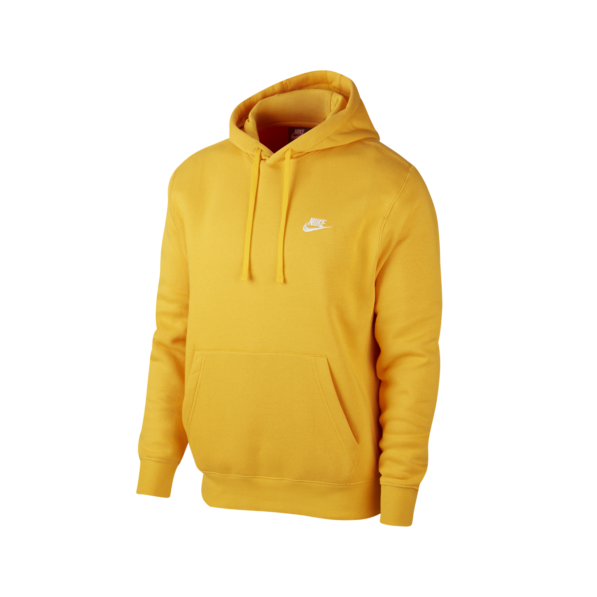university gold nike hoodie
