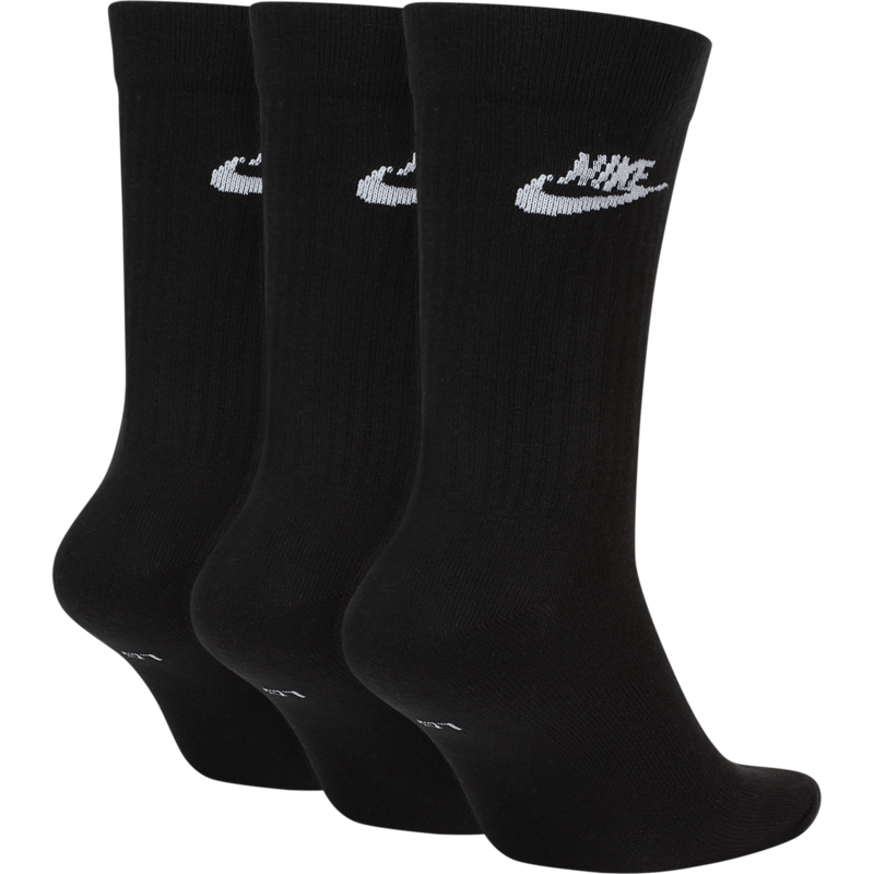 Nike Nike Sportswear Everyday Essential Men's Crew Socks 3 Pack 'Black' SK0109-010