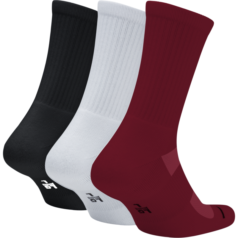 Nike Jordan Jumpman Crew Basketball Socks 'Multi' sx5545-011 (3 Pairs)