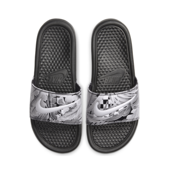 Nike Nike Women's Benassi JDI Print Slides 'Black/White' 618919-038