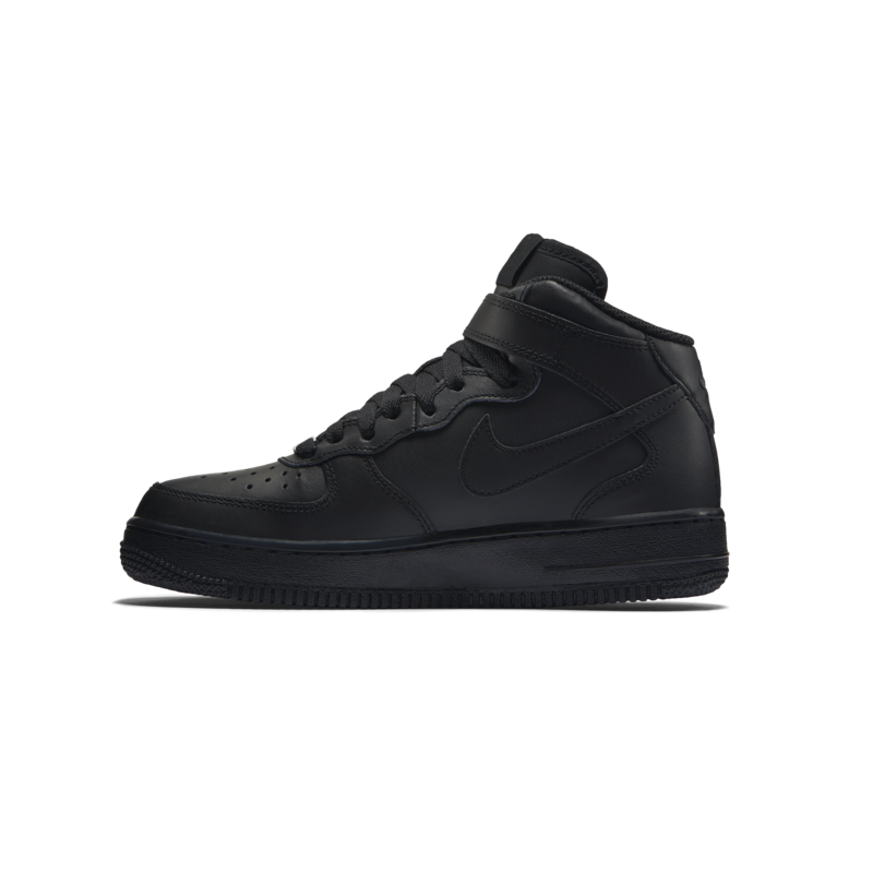 Nike Nike Air Force 1 Mid "Black" GS 314195 004