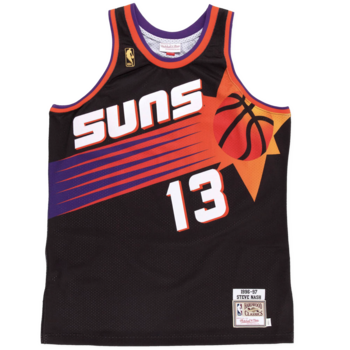 Mitchell & Ness Mitchell & Ness Phoenix Suns Steve Nash 1996-97 Jersey Black Swingman