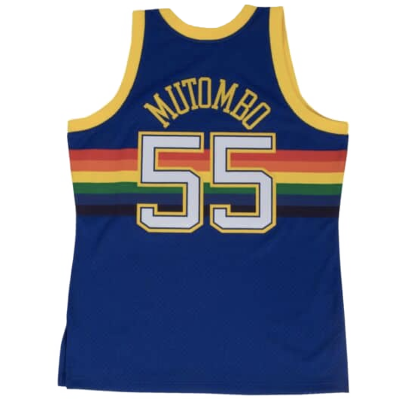 Mitchell & Ness Mitchell & Ness Dikembe Mutombo Swingman Jersey Denver Nuggets 1991-1992