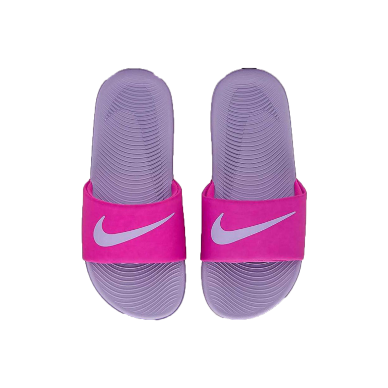 nike kawa slide pink