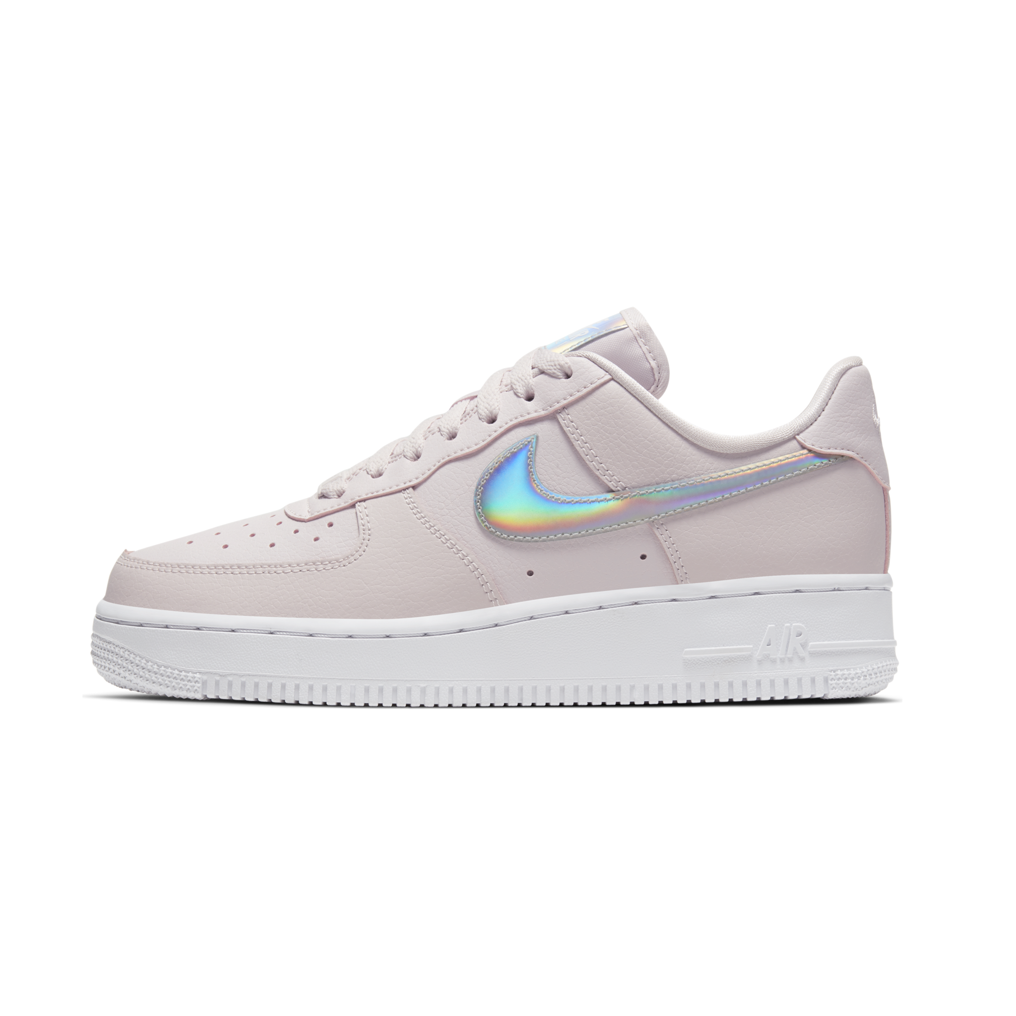 air force 1 shiny swoosh
