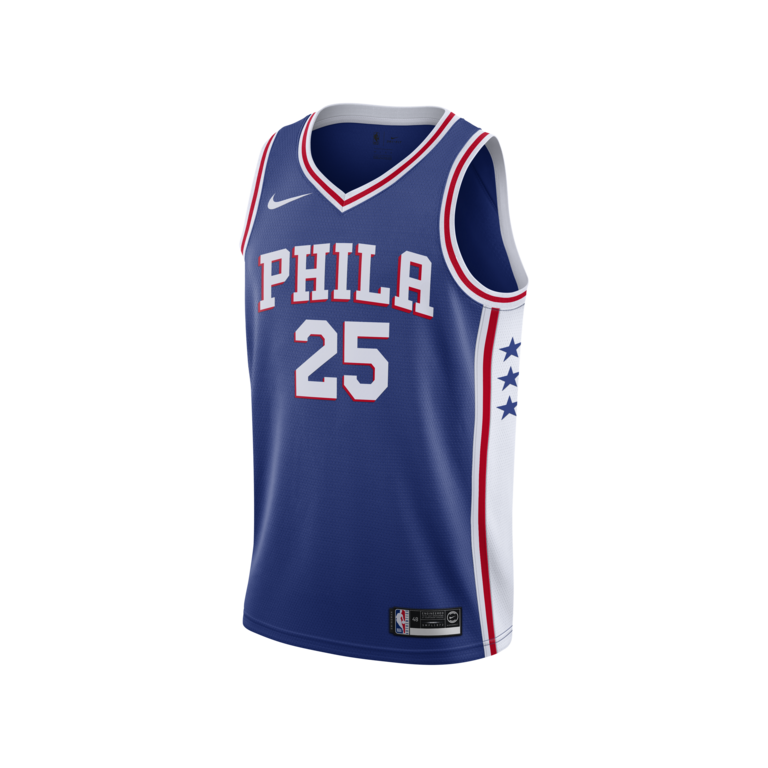 philadelphia 76ers blue jersey