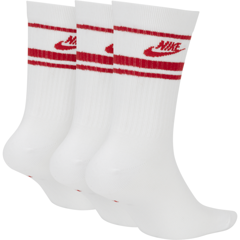 Nike Nike Sportswear Everyday Essential Men's Crew Socks 'Red/White' CQ0301 102