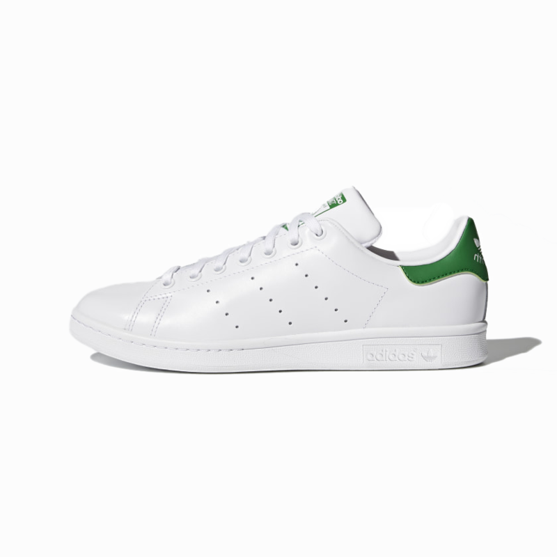 adidas white and green stan smith