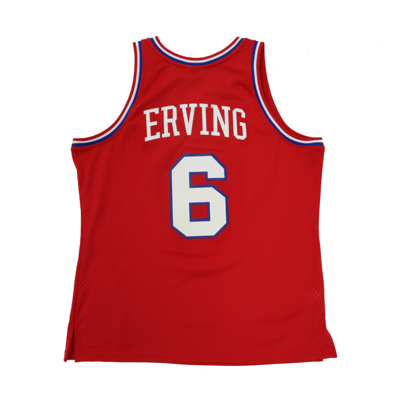 Mitchell & Ness Mitchell & Ness Philadelphia 76ers "Sixers" Julius Erving Swingman 1982-83 Jersey Red