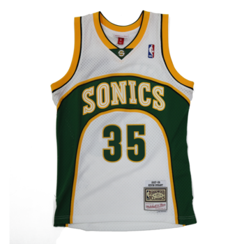 Mitchell & Ness Mitchell & Ness Kevin Durants Seattle Sonics Swingman Jersey 2007-2008 White/Green