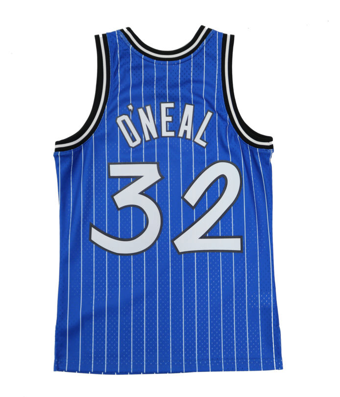 Mitchell & Ness Shaquille O'Neal Orlando Magic Men's 1994-95 Blue Swingman  Jersey