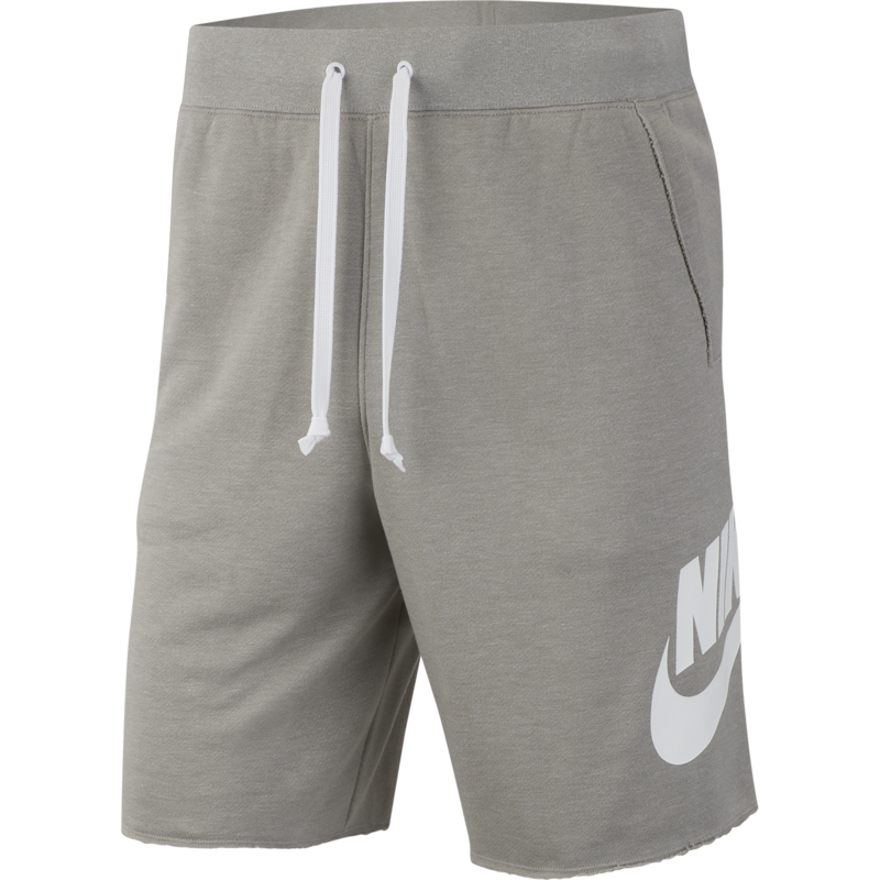 Nike Nike Mens Sportswear Fleece Alumni Grey/White AR2375 064 Shorts