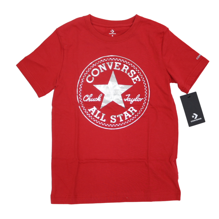 converse red shirt