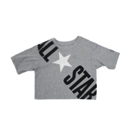 Converse Kids Crop Tee Grey 86 9079 042