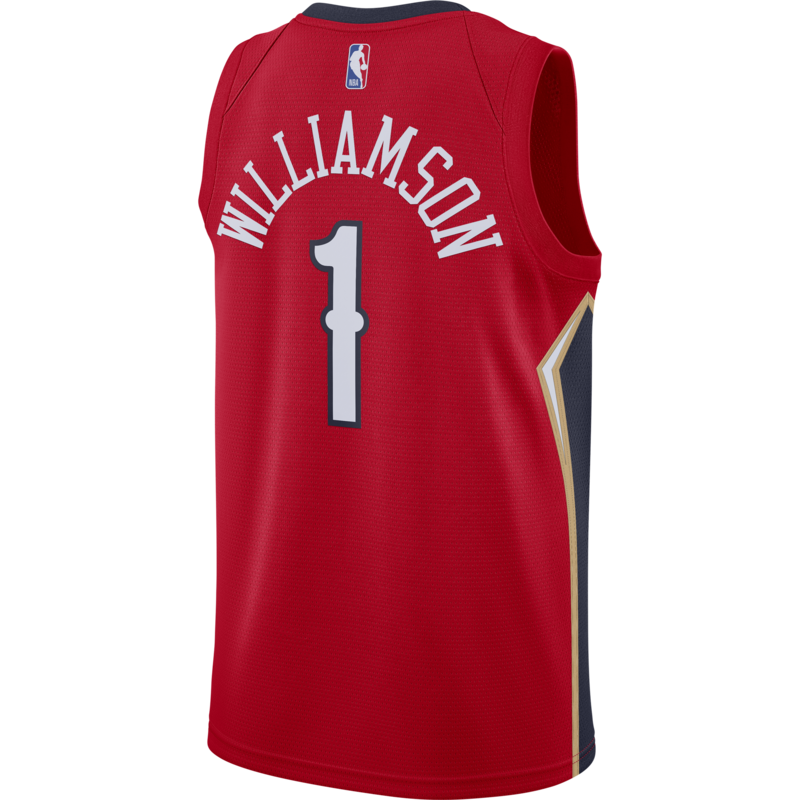 Air Jordan Air Jordan New Orleans Pelicans Zion Williamson Jersey Red/Navy CV9486 660