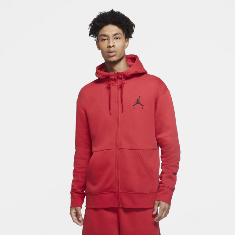 jordan jumpman air fleece full zip top