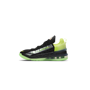 Nike Nike Lebron XVIII GS BLACK/BRIGHT CRIMSON-TOTAL ORANGE-VOLT  CW2760 009