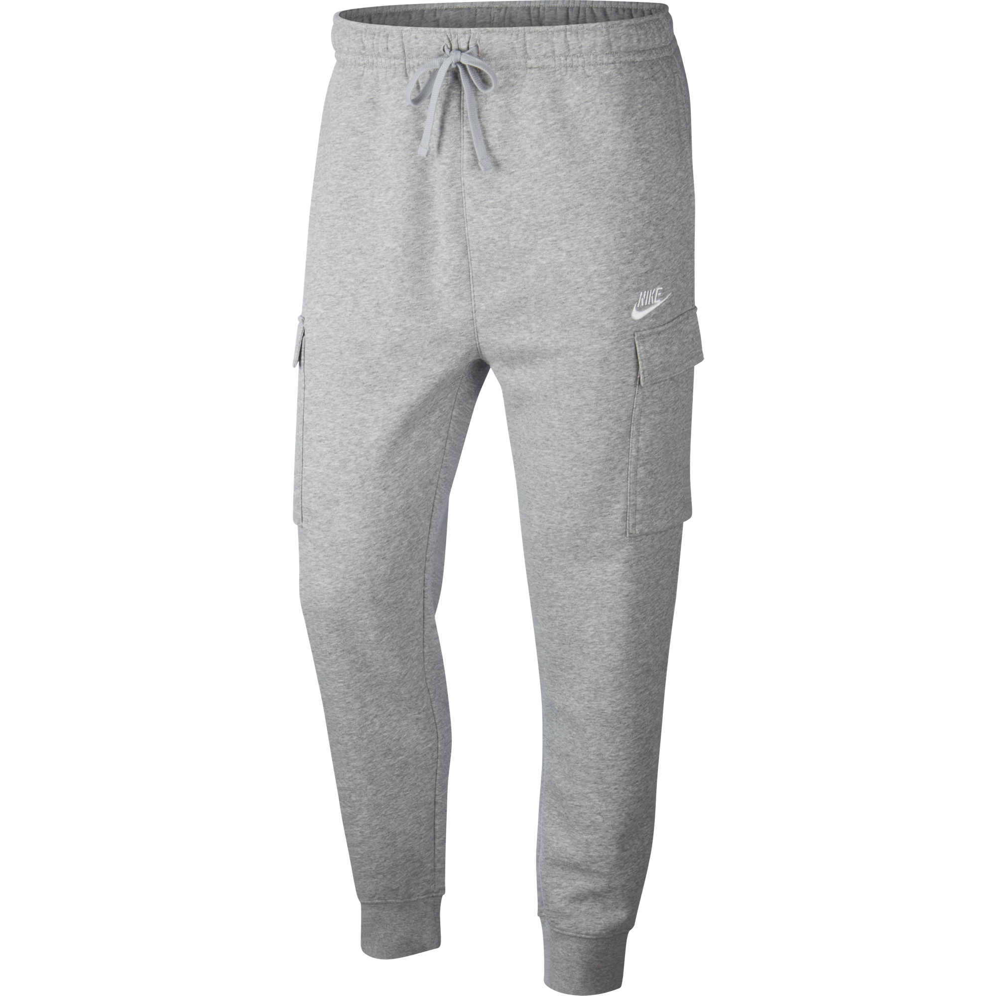 Nike Men's Sportswear Club Fleece Cargo Trousers Grey CD3129 063 - Sam Tabak