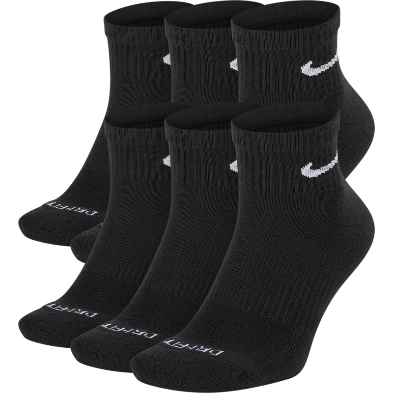 Nike Nike Everyday Plus Ankle Socks Black (6 pair) SX6899 010